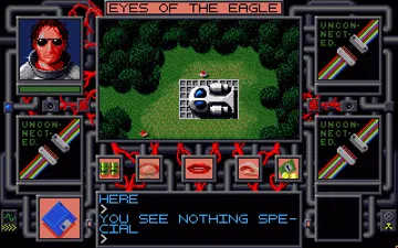 Chaos in Andromeda - Eyes of the Eagle_Disk2 screen shot game playing